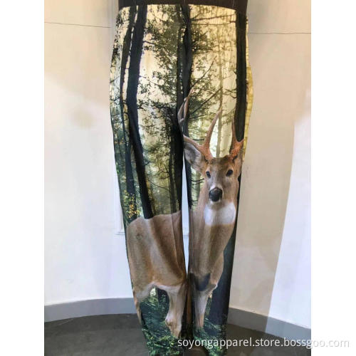Men's Sublimation Printed Casual Pajama Pants